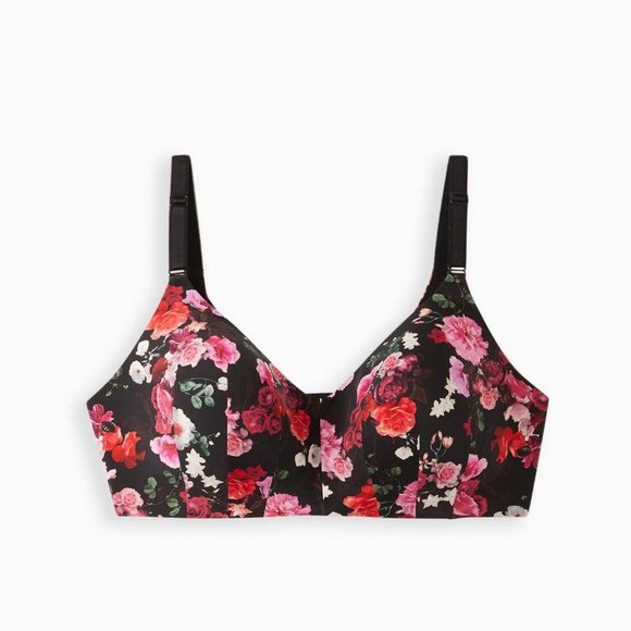 NWT Torrid 360 No Wire Floral Bra ~ 40C - Picture 1 of 6